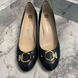 Anne Klein iflex Black Pumps/Heels, size 10
